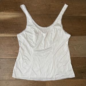 Vintage Satin Tank Top